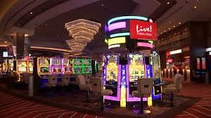 visi slot game interface showing reel layout and bet controls